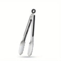 Stainless Steel Kitchen Tongs with Silicone Grip & Locking Feature - Euroselle