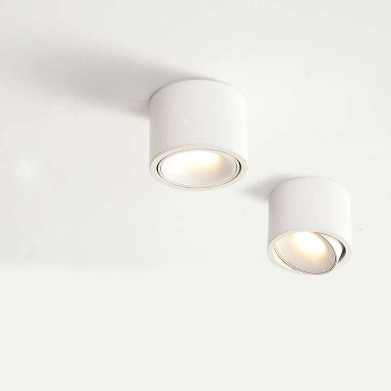 12 W:n pyöreä alumiininen LED-kattovalaisin, matala 3,7 tuuman profiili