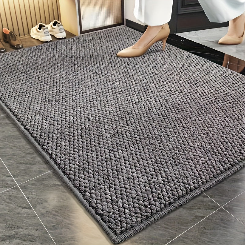 Decorative Pineapple Entry Rug with Textured Surface and Anti-Slip Design - Euroselle