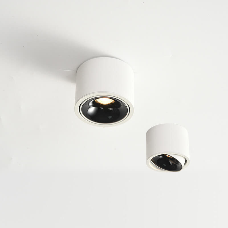 12 W:n pyöreä alumiininen LED-kattovalaisin, matala 3,7 tuuman profiili