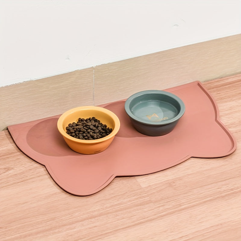 Waterproof Cat & Dog Feeding Tray, Scratch-Resistant & Mess-Free - Euroselle