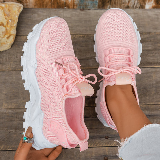 Sneakers en Maille Légère - Confort & Élégance Absolue
