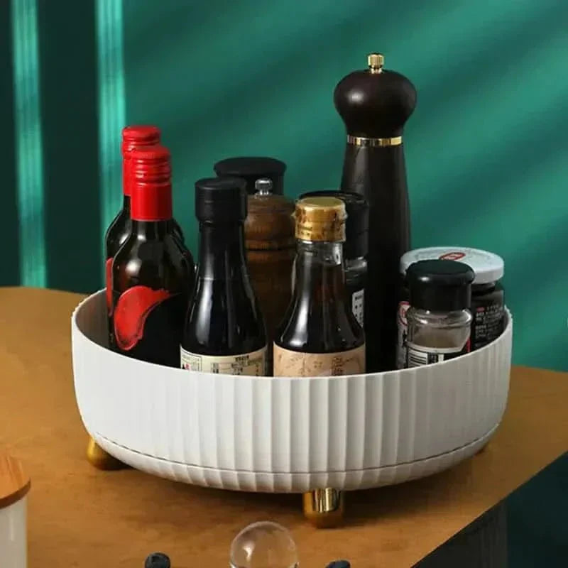 360 graders roterende organizer — drejelig base, fritstående design med hurtig adgang