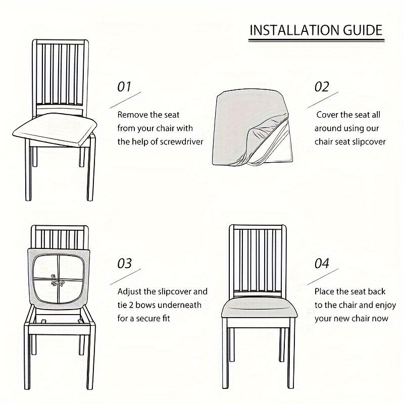 Stretch Fit Covers for Instant Chair Upgrade - Euroselle