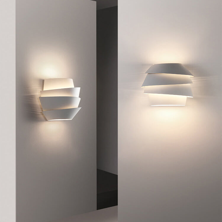 Aurelia Scandinavian Wall Lamp With Two Iron Light Points