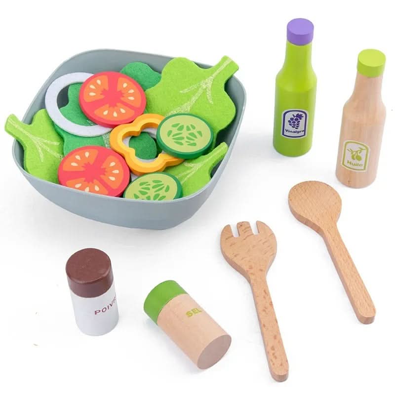 Set de cocina de madera realista ChefNest — Juego creativo sin pantallas
