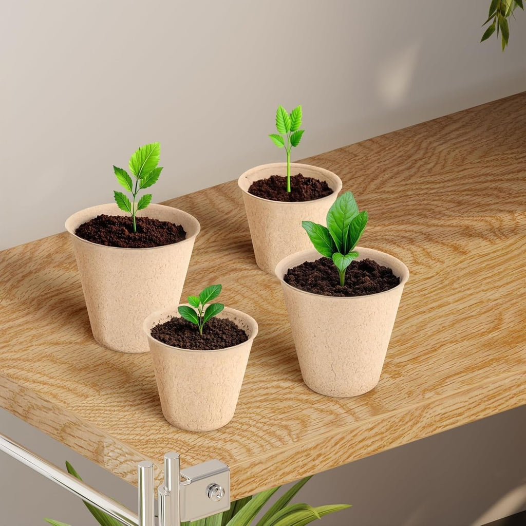 Biodegradable Seed Starter Pots for Easy Transplanting - Euroselle