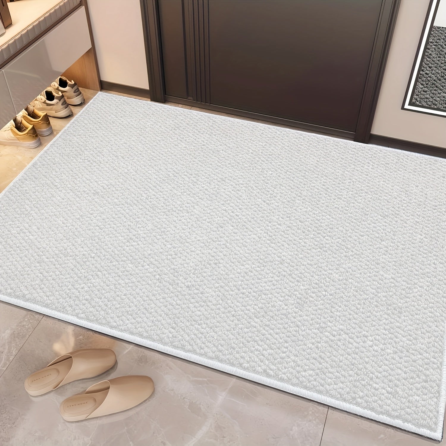 Decorative Pineapple Entry Rug with Textured Surface and Anti-Slip Design - Euroselle