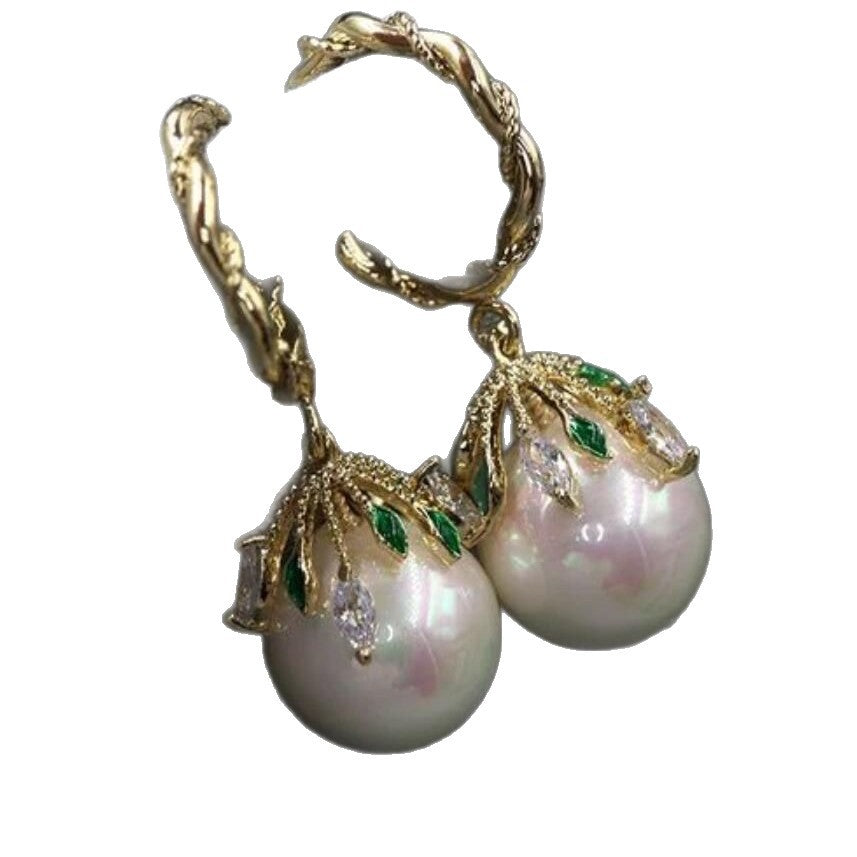 Boucles d'oreilles Luxe en Perles - Élégance Maillard pour Femme