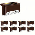 8pcs Solar Fence & Path Lights Waterproof Garden LEDs - Euroselle