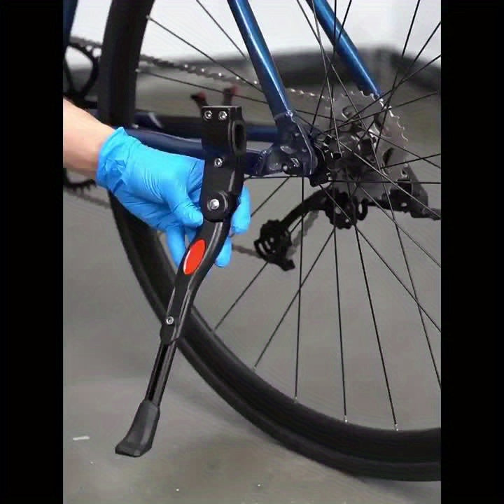 Støtteben til landevejs- og mountainbike — justerbart aluminium, 24-29 tommer
