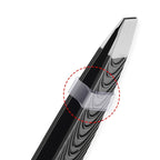 High-Precision Black Angled Eyebrow Tweezers - Euroselle