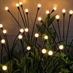 6/8/10 LED solární zemní světla Firefly, dekorace na festivaly a do zahrady - Euroselle