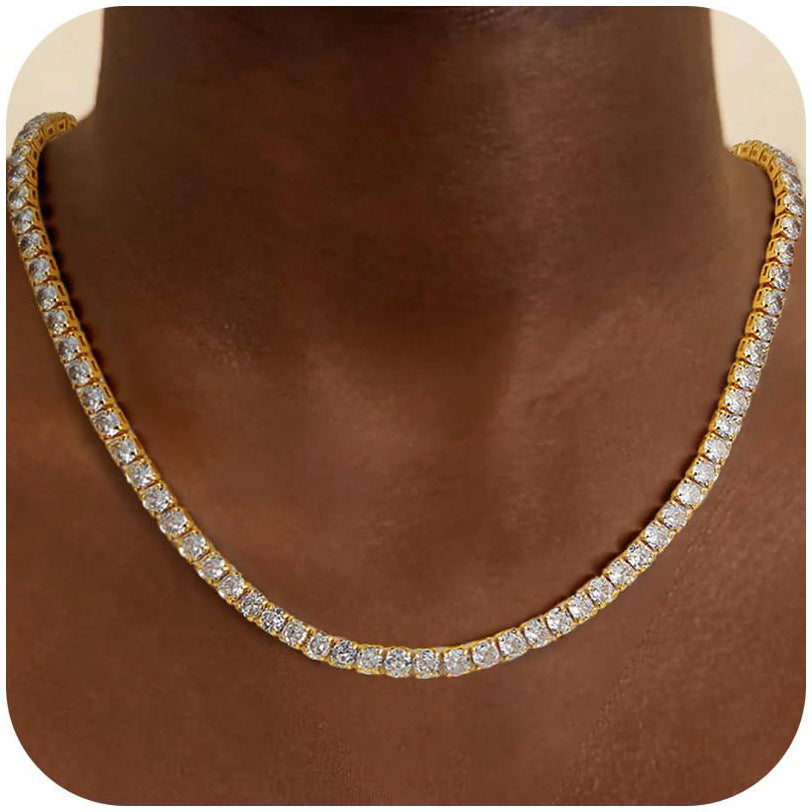 Collier Pendentif Double-Ovale Élégant - Bijoux Luxe pour Femme