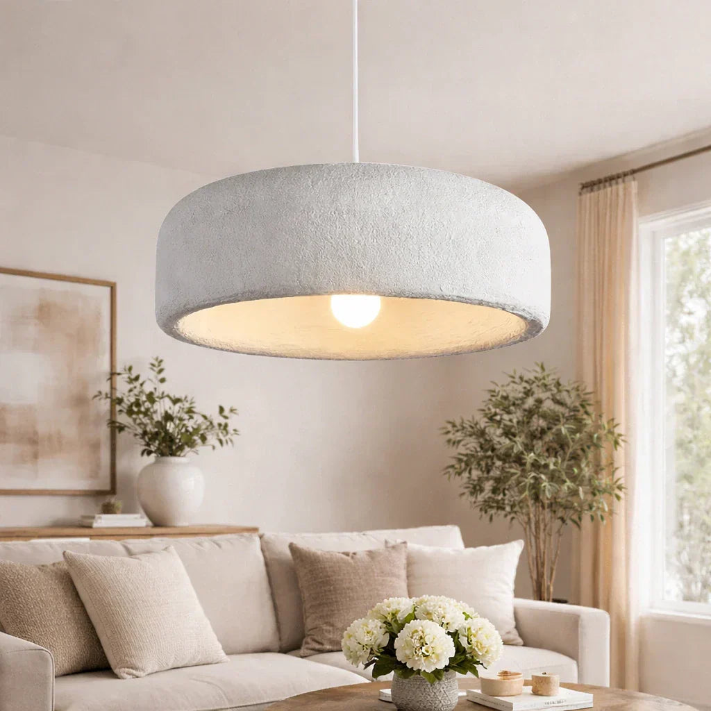 Pendant Light With Cloud Shape For Dining In Modern Minimalist Single Light