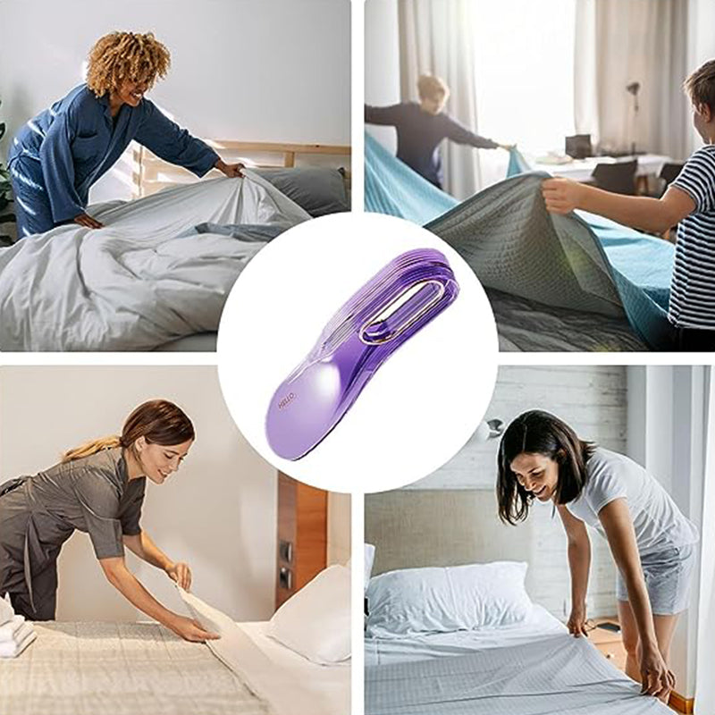 Klínový nástroj na zvedání matrace — ergonomická pomůcka pro zasouvání prostěradla