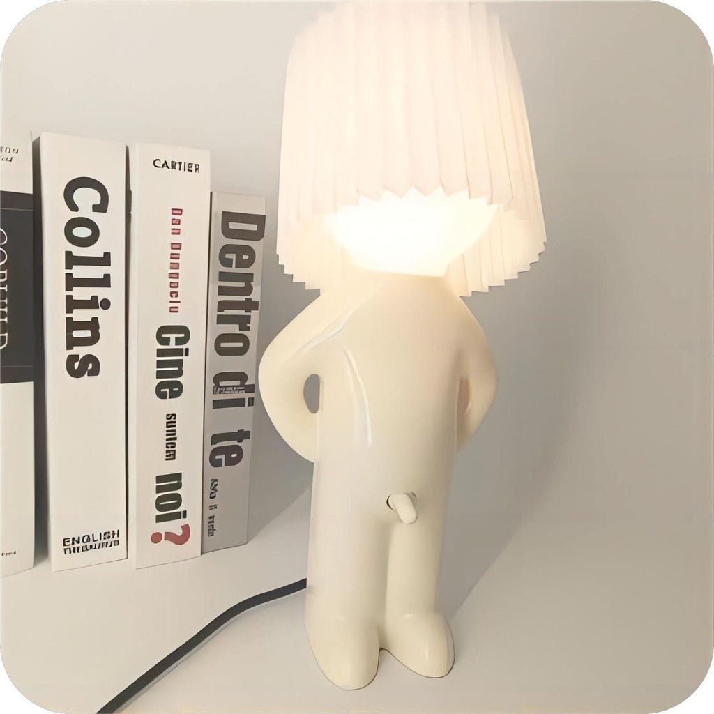 GiggleGlow LED-lampa — varmt vitt sken, låg energiförbrukning