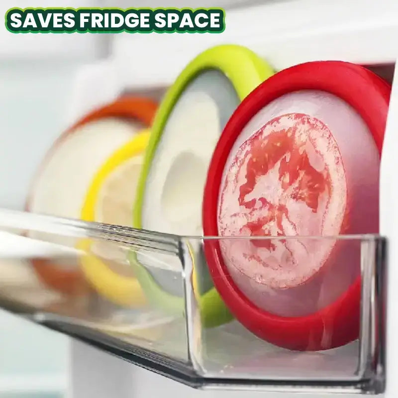 BPA-free polovykrojené nádoby na potraviny - 4 do sebe zapadající dózy s nacvakávacími víčky
