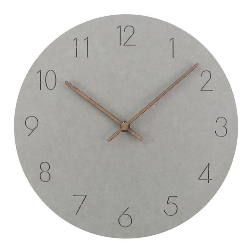 NordHush Silent Wall Clock — Nordic Style Design