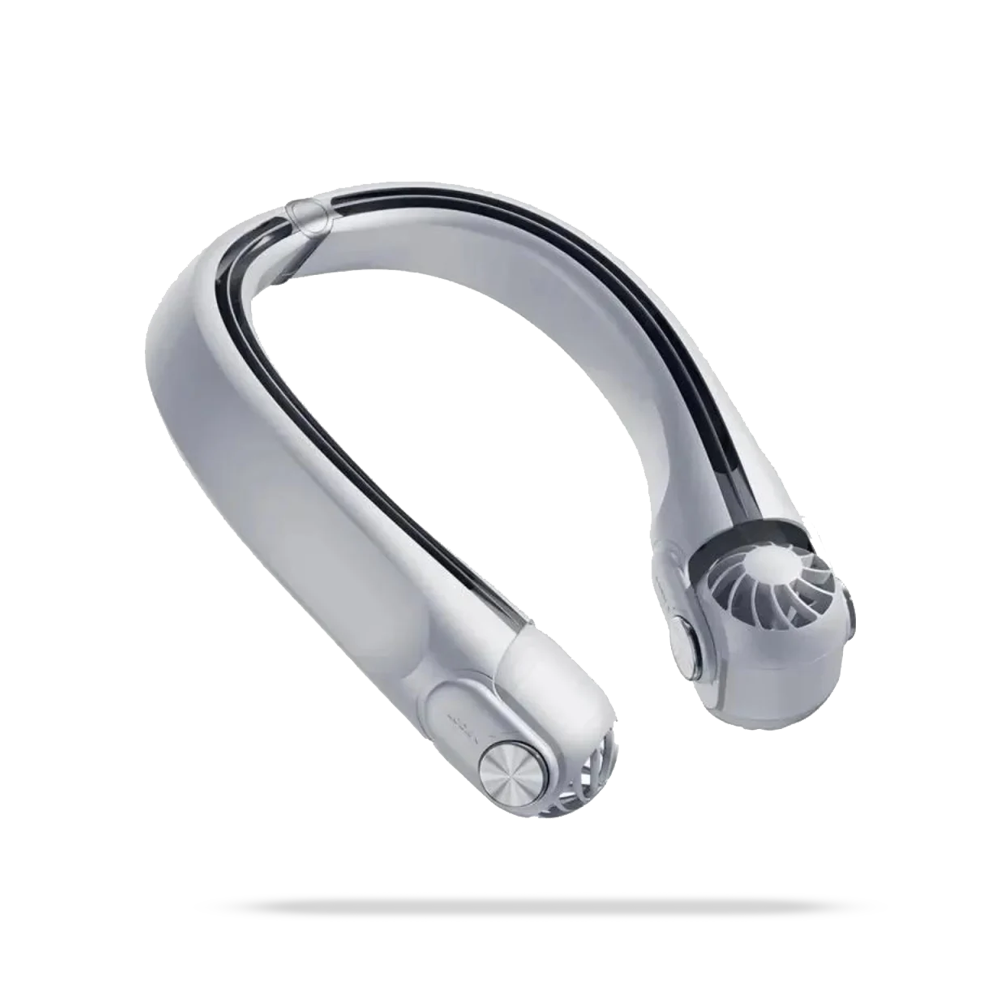 Kompakter Nackenventilator – 45° verstellbarer Luftstrom
