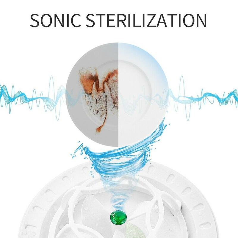 10W 5V ultrazvukový čistič na nádobí, šperky a potraviny