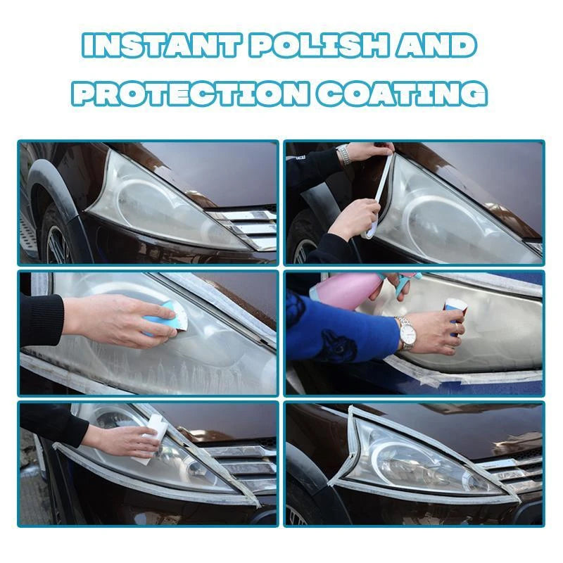 Sada na renovaci světlometů — odstraňuje zakalení a zežloutnutí