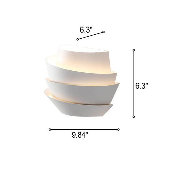 Aurelia Scandinavian Wall Lamp With Two Iron Light Points