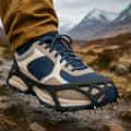 Crampons antidérapants à ressorts en acier — Adhérence sur neige pour homme et femme