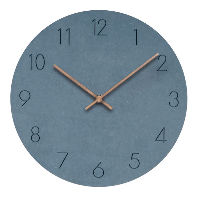 NordHush Silent Wall Clock — Nordic Style Design
