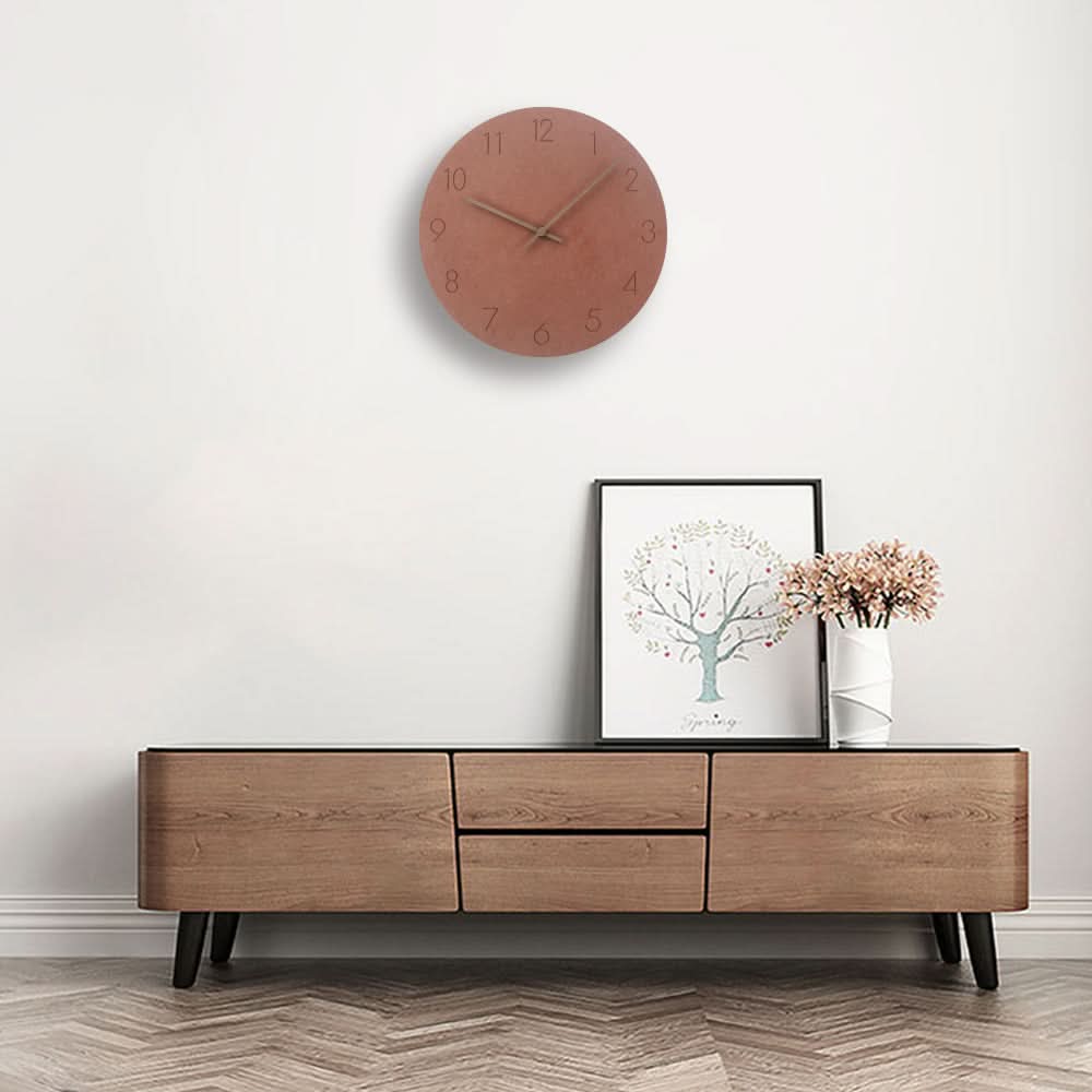 NordHush Silent Wall Clock — Nordic Style Design