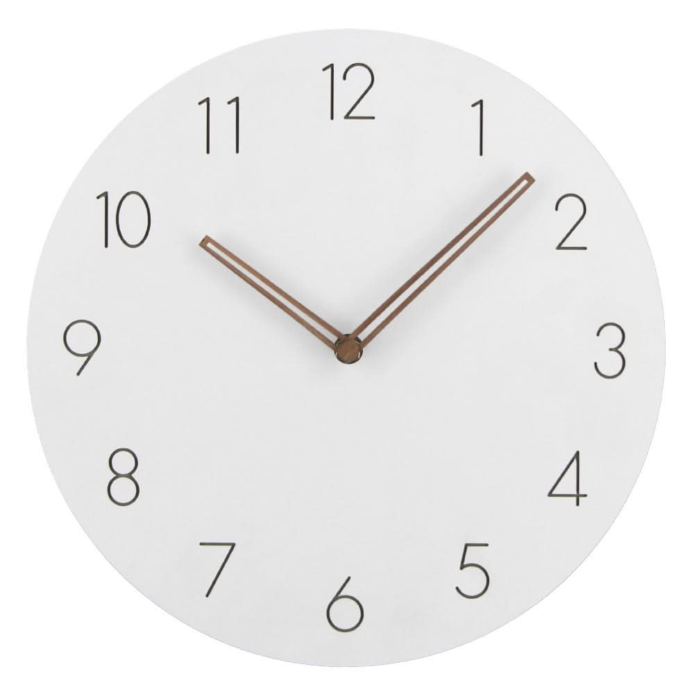 NordHush Silent Wall Clock — Nordic Style Design