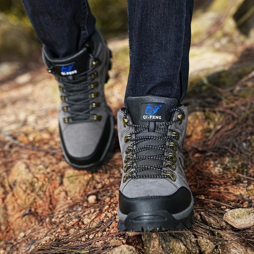 Zapatos ortopédicos impermeables para senderismo — Suela antideslizante para hombre y mujer