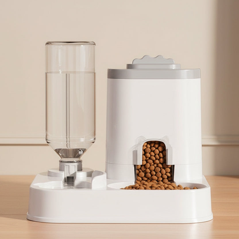 Durable Automatic Pet Hydration & Feeding Station, Easy to Clean - Euroselle