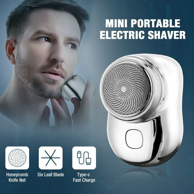 SilkyTrim kompakt rejseshaver — tæt barbering på kort tid, skånsom pleje