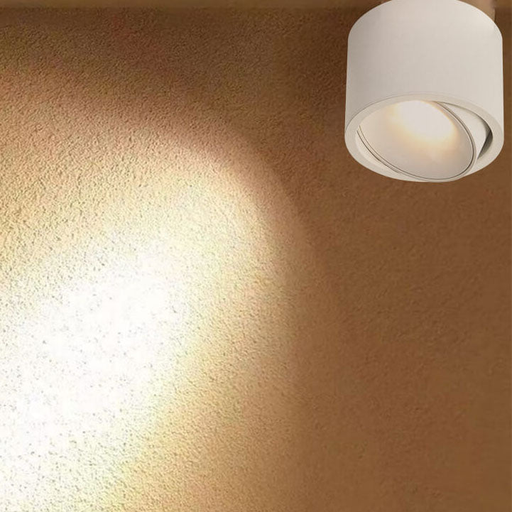 12 W:n pyöreä alumiininen LED-kattovalaisin, matala 3,7 tuuman profiili