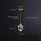 Auryn | Crystal Stein Pendant