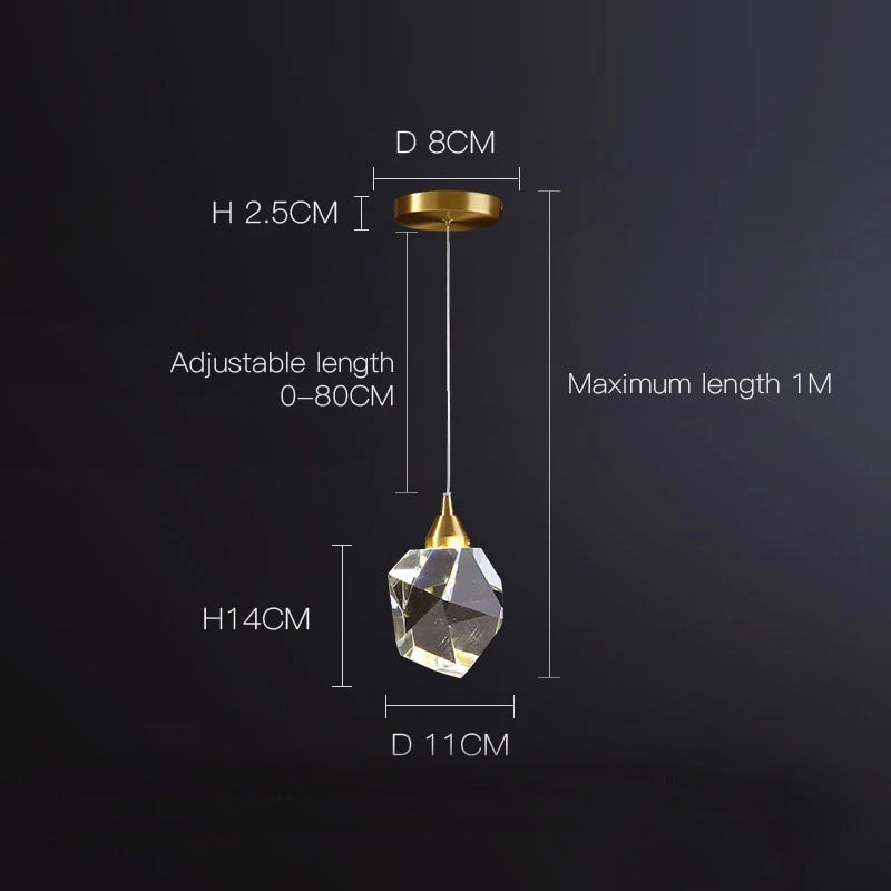 Auryn | Crystal Stein Pendant
