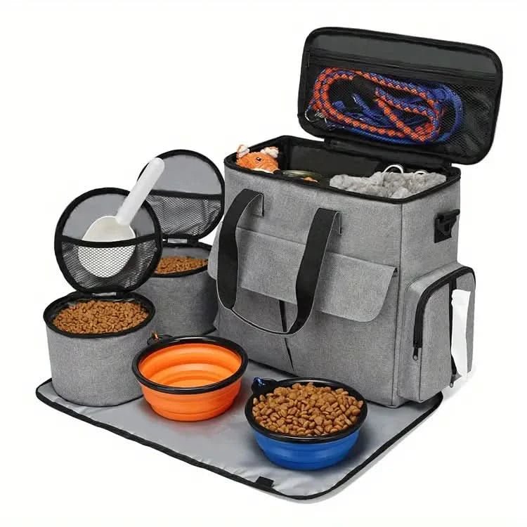 TrailPaw Pack Weatherproof Dog Backpack — Rugged Construction, Organized Gear Storage
