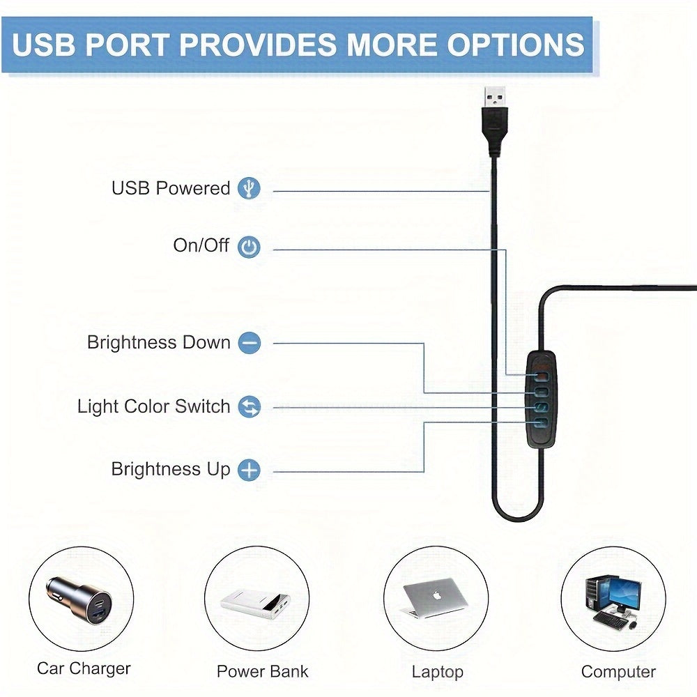 Ultra Bright Adjustable LED Clip Lamp - Euroselle