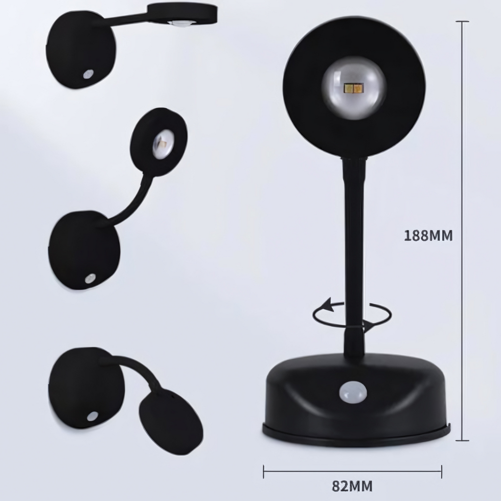 Fluxora Kabellose LED-Wandleuchte mit Bewegungssensor für Flure