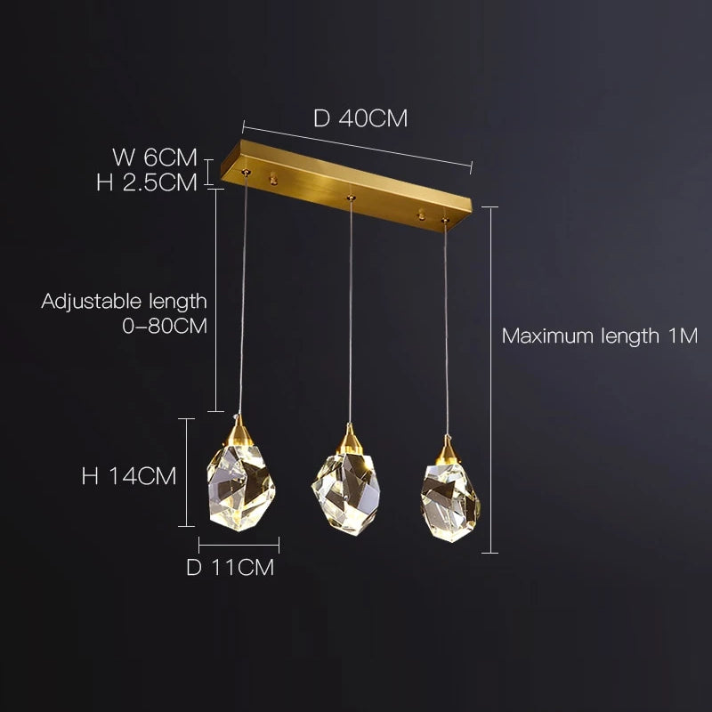 Auryn | Crystal Stein Pendant