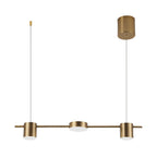 Astra Drum Aluminum Pendant Lamp 3 or 5 Light Black Gold Ceiling Light Warm White