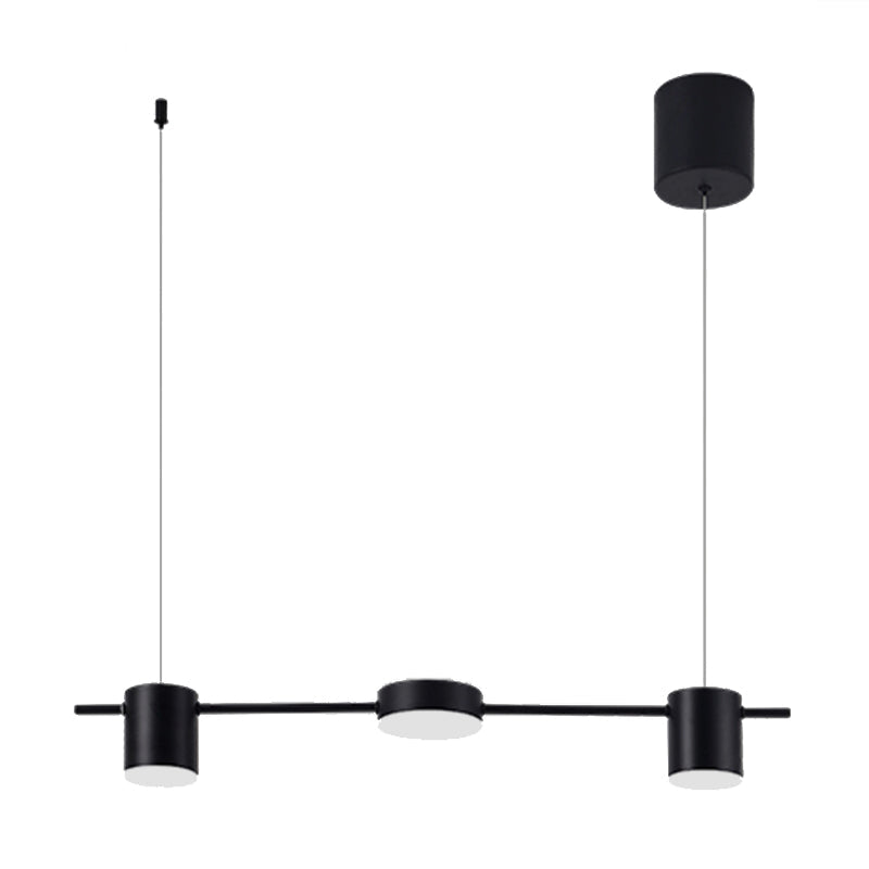 Astra Drum Aluminum Pendant Lamp 3 or 5 Light Black Gold Ceiling Light Warm White