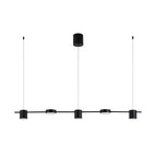 Astra Drum Aluminum Pendant Lamp 3 or 5 Light Black Gold Ceiling Light Warm White