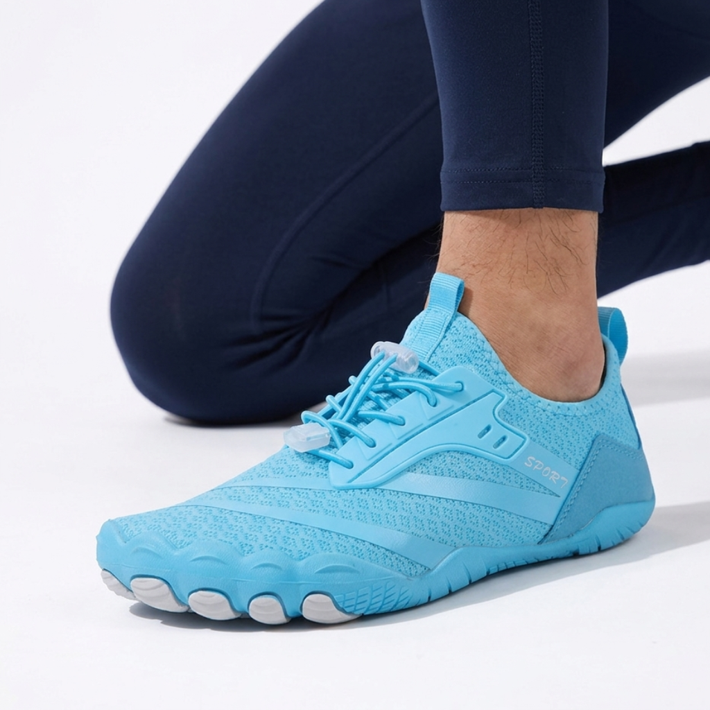 Zapatos de agua ligeros de malla — transpirables, de secado rápido y suela flexible