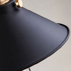 Rivelle Brass Cone Pendant Light
