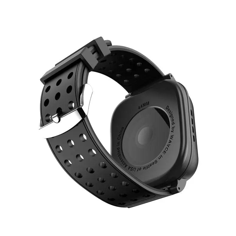 Silikonerem og etui til Apple Watch 42/44 mm Series 6/5/4/SE