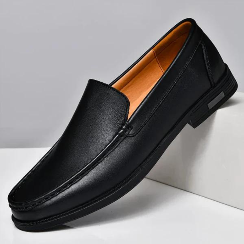 Elegante Slipper aus echtem Leder für Herren – handgefertigter italienischer Stil