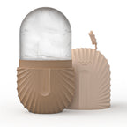 Reusable Face Roller with Ice Mold Cube for Refreshing Massage - Euroselle