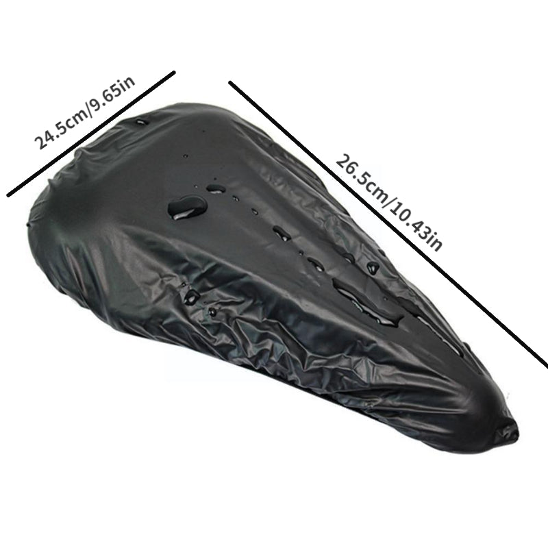 Rain-Resistant Bike Seat & Rear Pack Cover, Lightweight and Durable - Euroselle